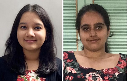 Divya Sijwali & Bavleen Kaur bagged the ‘Happy Earth Sustainability Award’ in the International Trade Challenge 2021