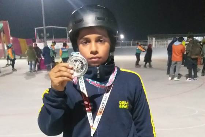 Ratish Srivastava wins Silver Medal in RSFI National Skateboarding Championship